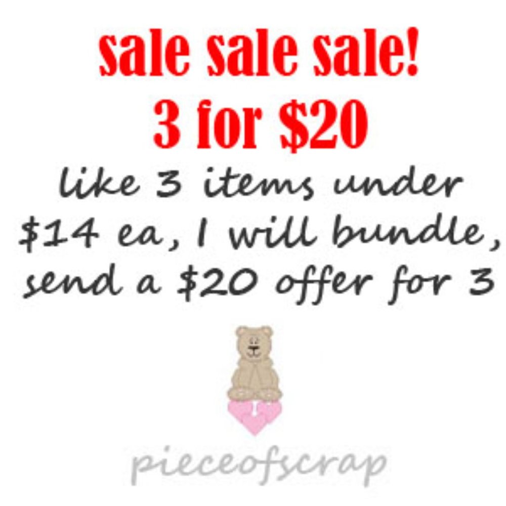 3 for $20 Sale!‎ Bundle 3 items under $14 each